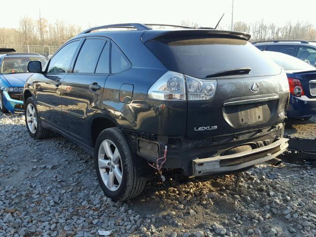 2T2HA31U55C054339 - 2005 LEXUS RX 330 BLACK photo 3