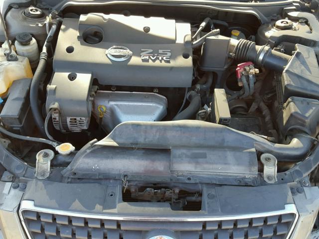 1N4AL11D25N909683 - 2005 NISSAN ALTIMA S GRAY photo 7