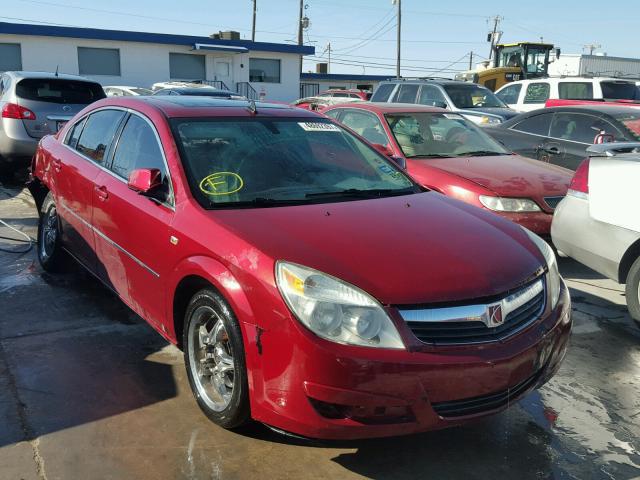 1G8ZS57N18F126452 - 2008 SATURN AURA XE BURGUNDY photo 1