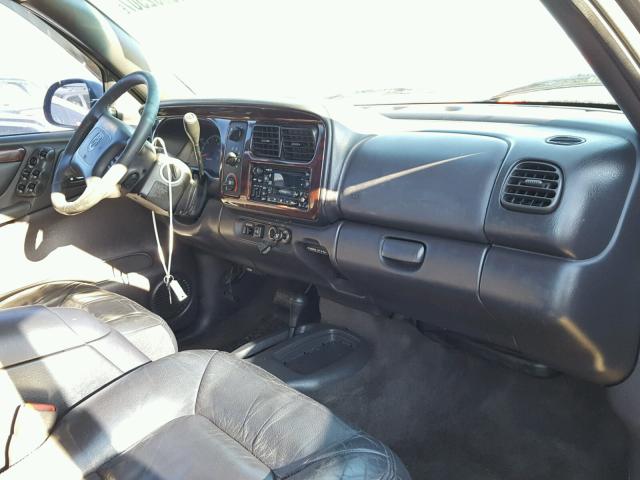 1B4HS28N4YF132192 - 2000 DODGE DURANGO BLACK photo 5