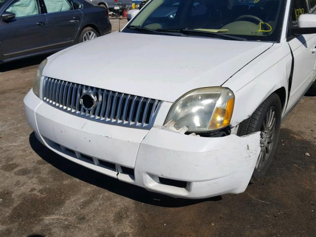 1MEHM42176G609489 - 2006 MERCURY MONTEGO PR 白色 照片 9