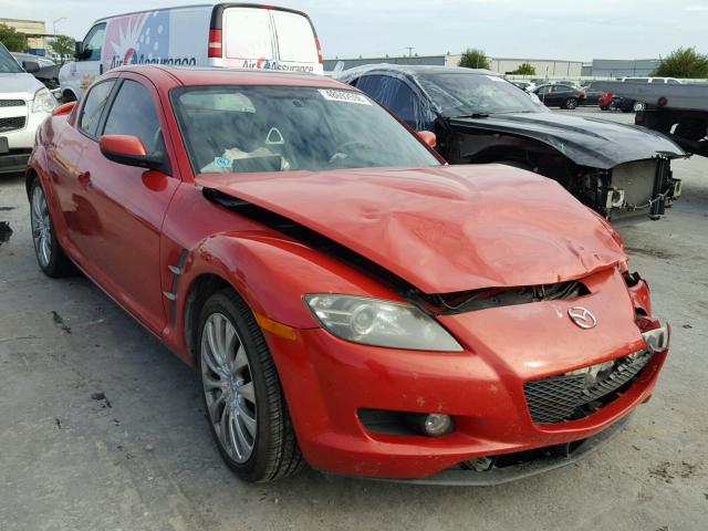 JM1FE17N140103050 - 2004 MAZDA RX8 RED photo 1