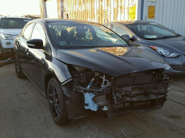 1FADP3F23GL377556 - 2016 FORD FOCUS SE BLACK photo 1