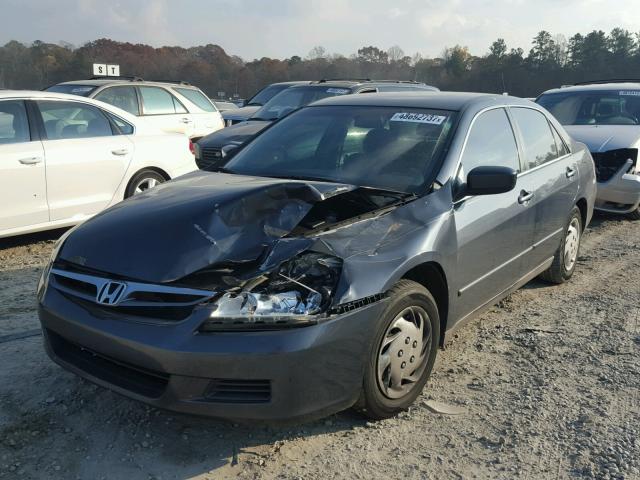 3HGCM56486G702937 - 2006 HONDA ACCORD LX GRAY photo 2