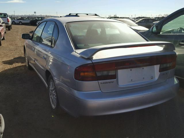 4S3BE625347208537 - 2004 SUBARU LEGACY L S SILVER photo 3