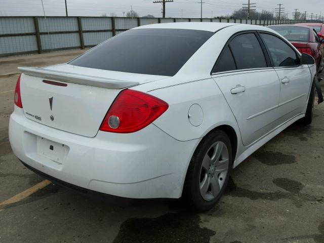 1G2ZA5EB1A4166408 - 2010 PONTIAC G6 WHITE photo 4