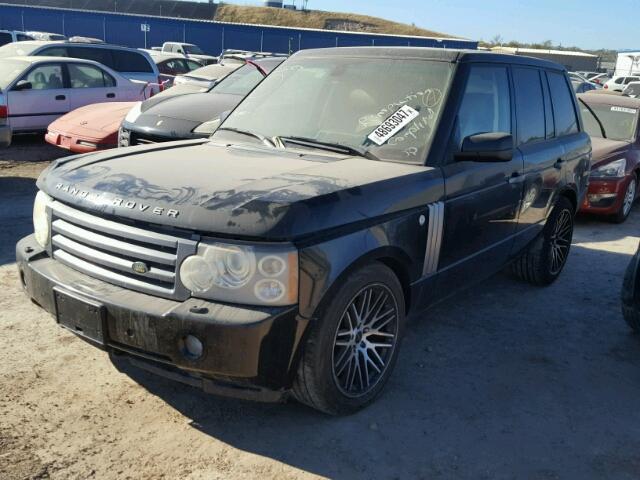 SALME15406A236809 - 2006 LAND ROVER RANGE ROVE BLACK photo 2