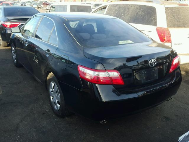 4T1BK46K47U026960 - 2007 TOYOTA CAMRY NEW BLACK photo 3