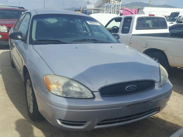 1FAFP53U06A172264 - 2006 FORD TAURUS SE SILVER photo 1