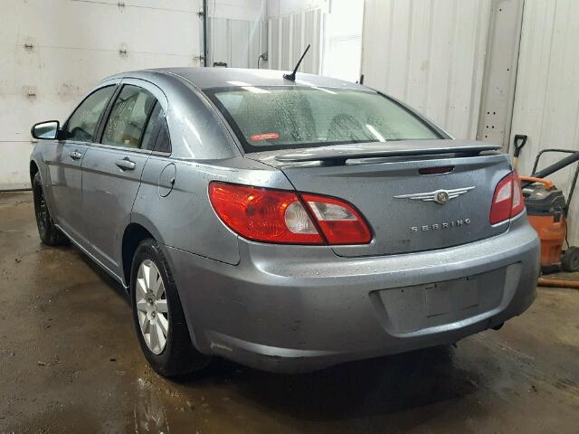 1C3LC46J78N288842 - 2008 CHRYSLER SEBRING LX GRAY photo 3