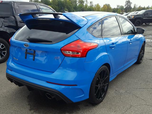 WF0DP3TH6H4122184 - 2017 FORD FOCUS RS BLUE photo 4