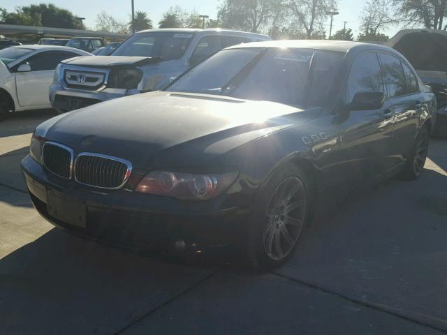 WBAHL83556DT05170 - 2006 BMW 750 I BLACK photo 2