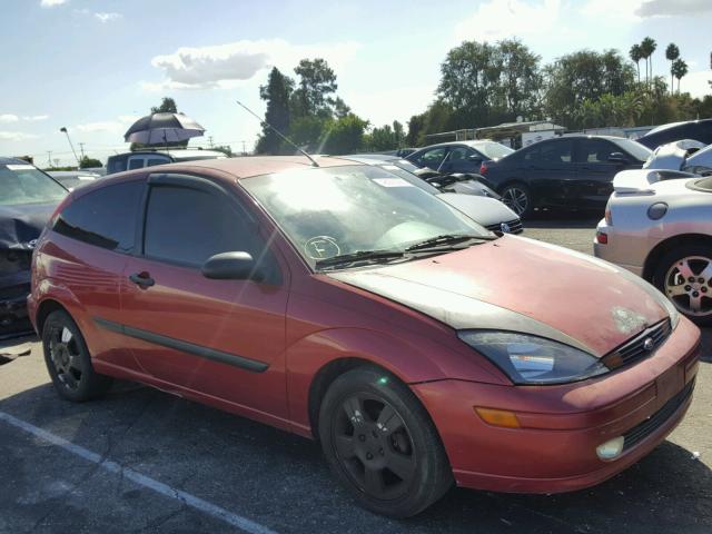 3FAFP31393R119837 - 2003 FORD FOCUS ZX3 RED photo 1