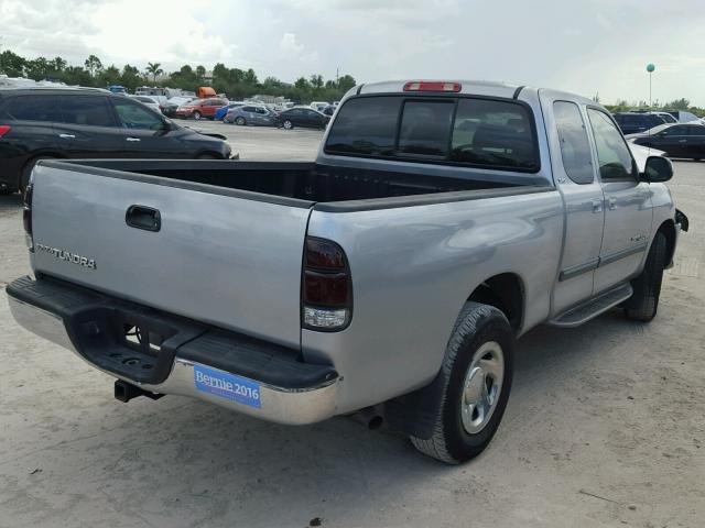 5TBRN34183S408558 - 2003 TOYOTA TUNDRA ACC GRAY photo 4