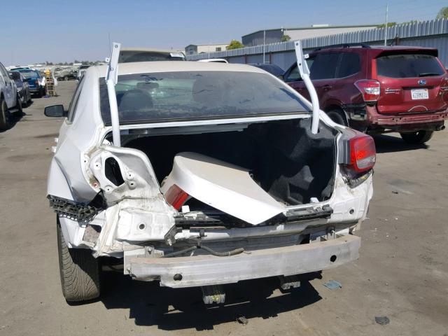 1G11C5SA2DF308751 - 2013 CHEVROLET MALIBU 1LT WHITE photo 9