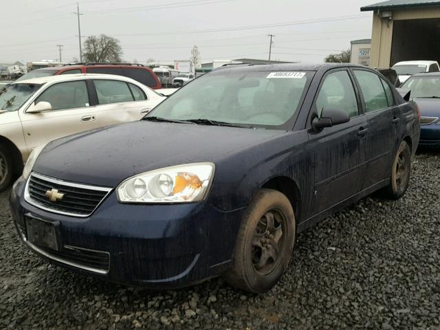 1G1ZT58F27F293873 - 2007 CHEVROLET MALIBU LT BLUE photo 2