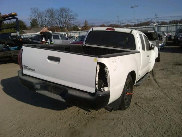 5TETX22N77Z356016 - 2007 TOYOTA TACOMA ACC WHITE photo 4