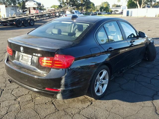 WBA3C1C54DF441308 - 2013 BMW 328 I SULE BLACK photo 4