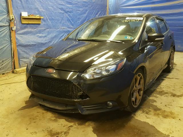 1FADP3L93EL338920 - 2014 FORD FOCUS ST BLACK photo 2