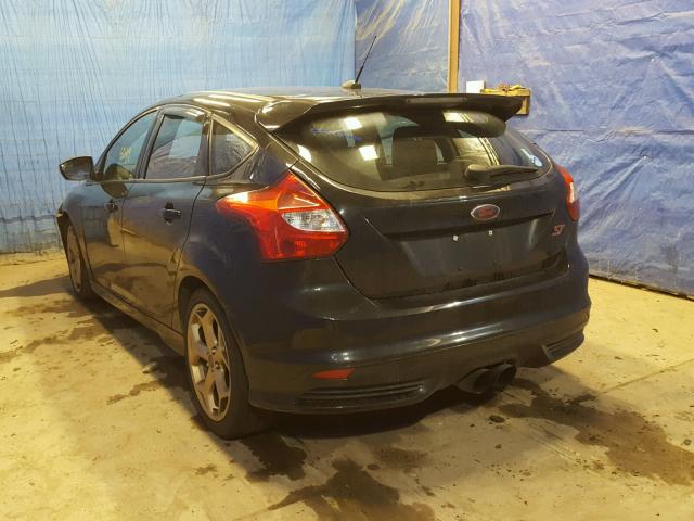 1FADP3L93EL338920 - 2014 FORD FOCUS ST BLACK photo 3