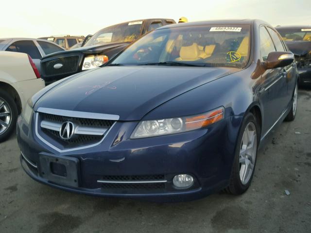 19UUA66238A021555 - 2008 ACURA TL BLUE photo 2