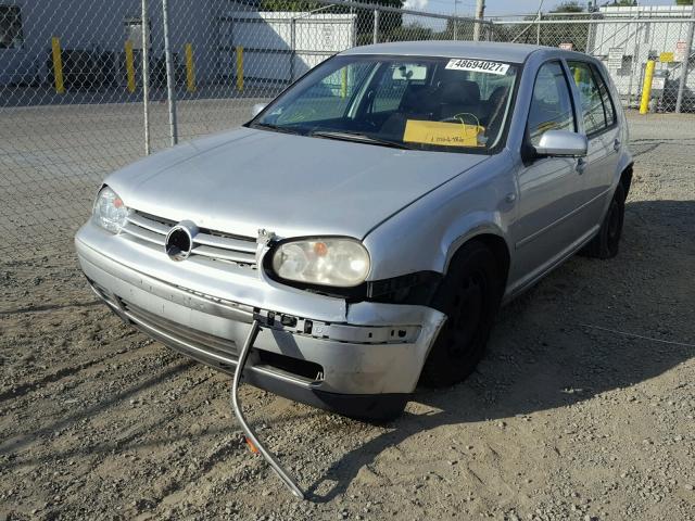 9BWFR61J644026987 - 2004 VOLKSWAGEN GOLF GL TD SILVER photo 2