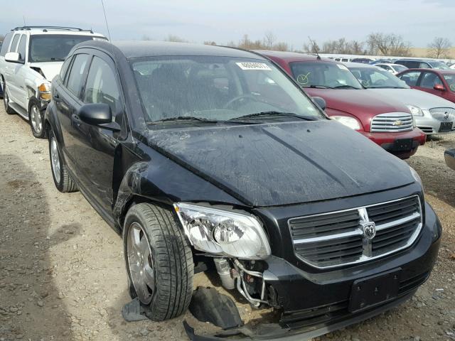 1B3HB48B98D738752 - 2008 DODGE CALIBER SX BLACK photo 1