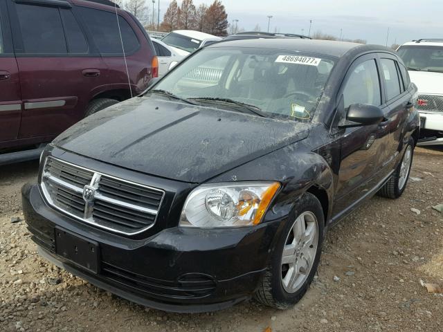 1B3HB48B98D738752 - 2008 DODGE CALIBER SX BLACK photo 2