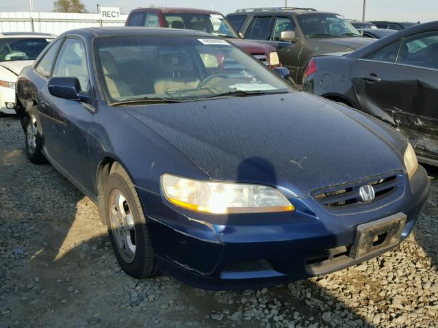 1HGCG32771A010655 - 2001 HONDA ACCORD EX BLUE photo 1