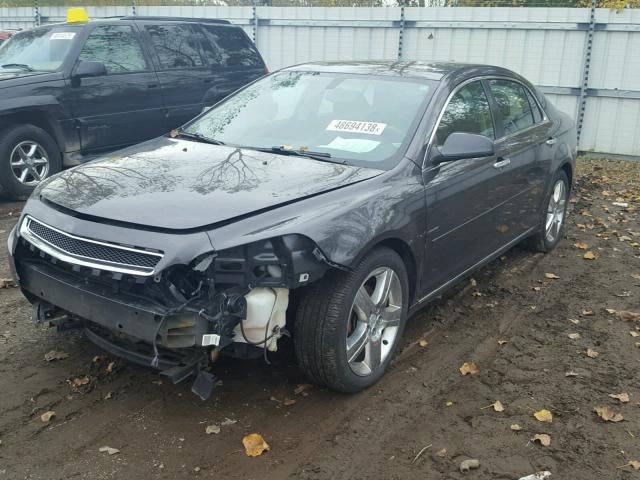 1G1ZC5E05CF248632 - 2012 CHEVROLET MALIBU 1LT GRAY photo 2