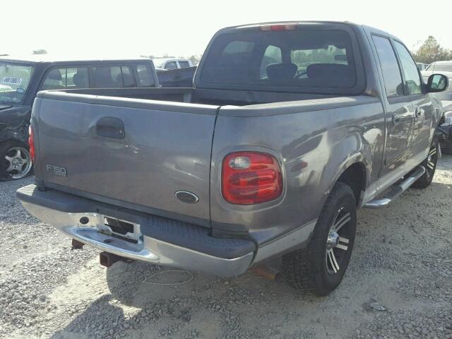 1FTRW07673KD74047 - 2003 FORD F150 SUPER GRAY photo 4