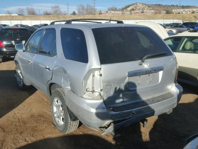 2HNYD18935H521050 - 2005 ACURA MDX TOURIN SILVER photo 3