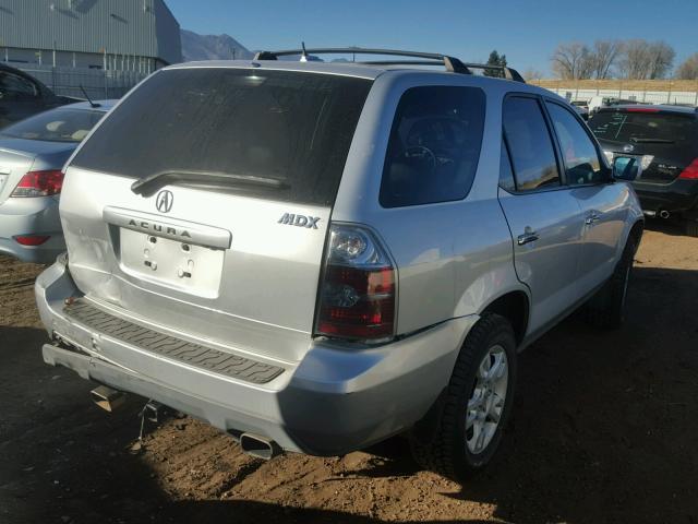 2HNYD18935H521050 - 2005 ACURA MDX TOURIN SILVER photo 4