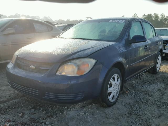 1G1AT58H997179364 - 2009 CHEVROLET COBALT LT BLUE photo 2