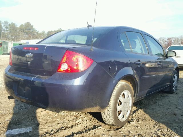 1G1AT58H997179364 - 2009 CHEVROLET COBALT LT BLUE photo 4