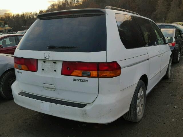 5FNRL18634B029562 - 2004 HONDA ODYSSEY EX WHITE photo 4