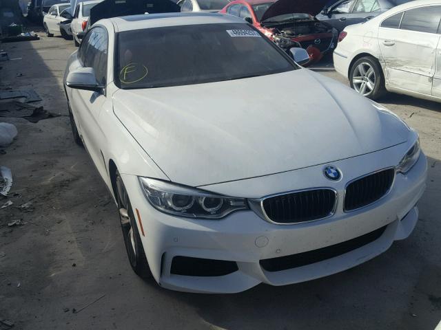 WBA3R1C55FK194079 - 2015 BMW 435 I WHITE photo 1