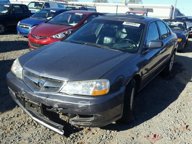 19UUA56683A026708 - 2003 ACURA 3.2TL SILVER photo 2