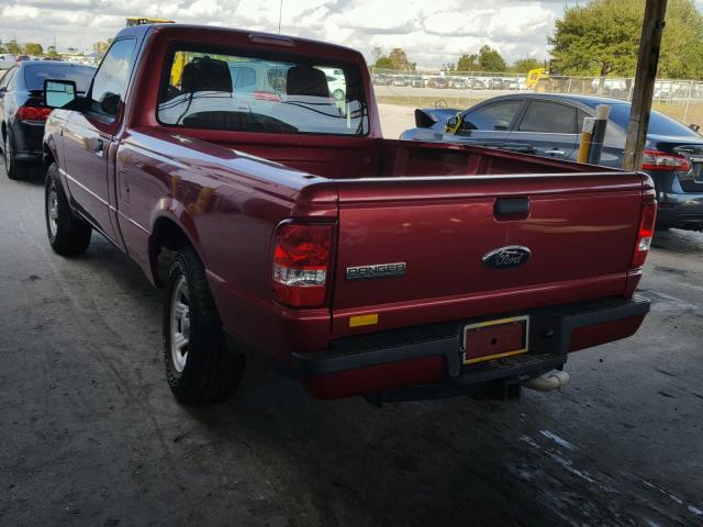 1FTKR1AD7APA38002 - 2010 FORD RANGER RED photo 3