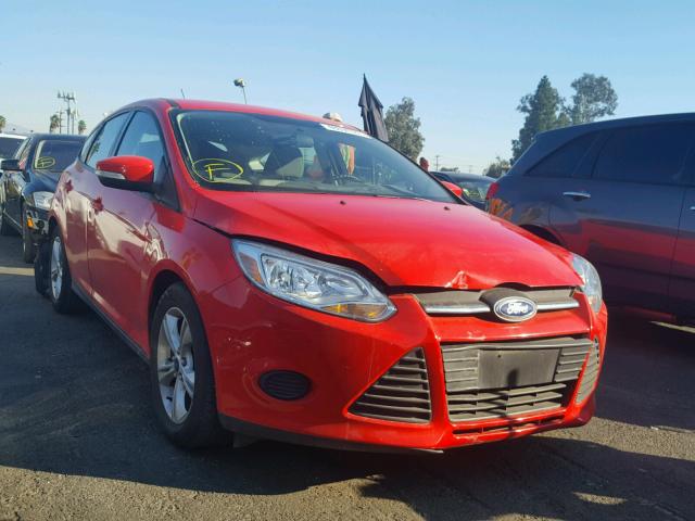 1FADP3K28EL455851 - 2014 FORD FOCUS SE RED photo 1