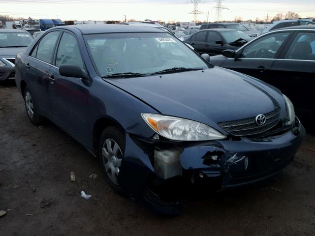4T1BE32K04U347252 - 2004 TOYOTA CAMRY LE BLUE photo 1