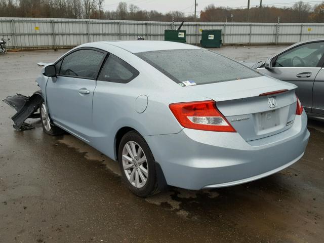 2HGFG3B87CH517064 - 2012 HONDA CIVIC EX ლურჯი ფოტო 3