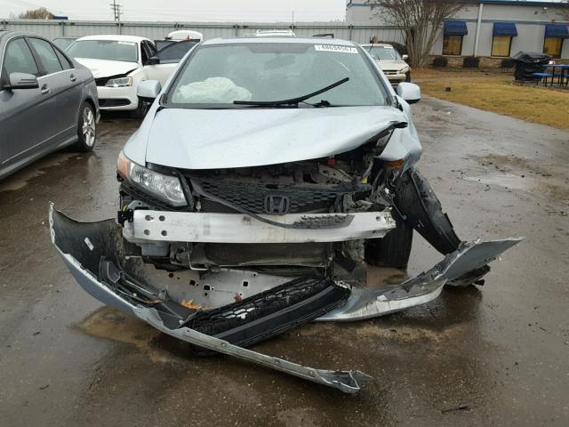 2HGFG3B87CH517064 - 2012 HONDA CIVIC EX ლურჯი ფოტო 9