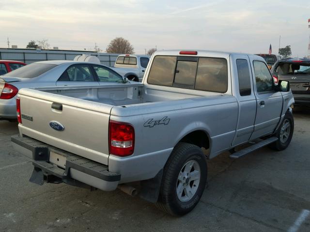 1FTZR45EX6PA55290 - 2006 FORD RANGER SUP SILVER photo 4