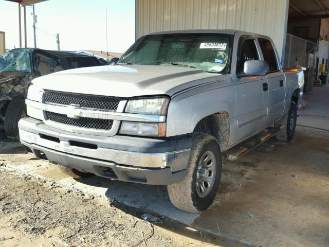 2GCEK13V471113879 - 2007 CHEVROLET SILVERADO SILVER photo 2