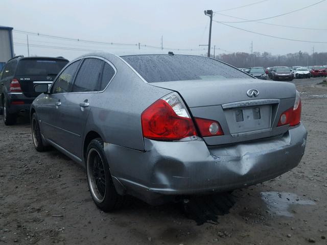 JNKAY01F06M259233 - 2006 INFINITI M35 BASE SILVER photo 3