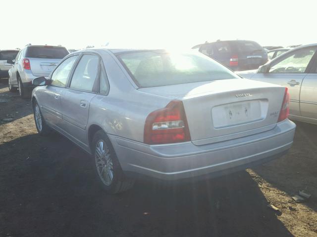 YV1TS92D021278528 - 2002 VOLVO S80 SILVER photo 3