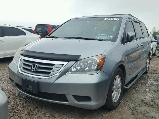 5FNRL3H7XAB074031 - 2010 HONDA ODYSSEY EX SILVER photo 2