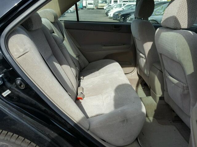 4T1BF32K44U068898 - 2004 TOYOTA CAMRY LE შავი ფოტო 6