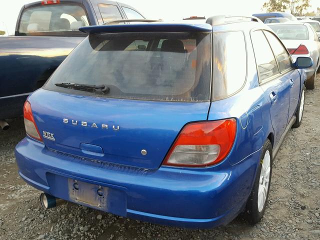 JF1GG29663G813986 - 2003 SUBARU IMPREZA WR BLUE photo 4